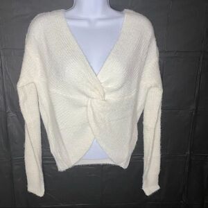 Ivory Fashion Nova Sweater Size XS